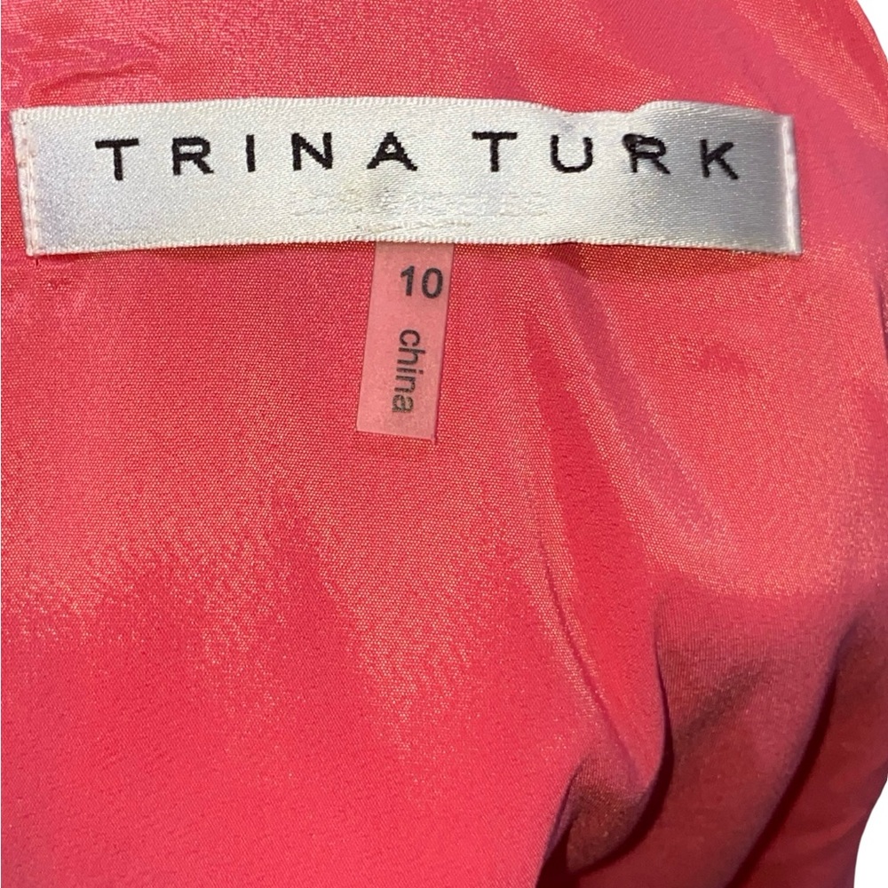 Trina Turk‎ Grove High Neck halter  Shift Dress size 10 Barbie, Elle woods - Picture 5 of 6